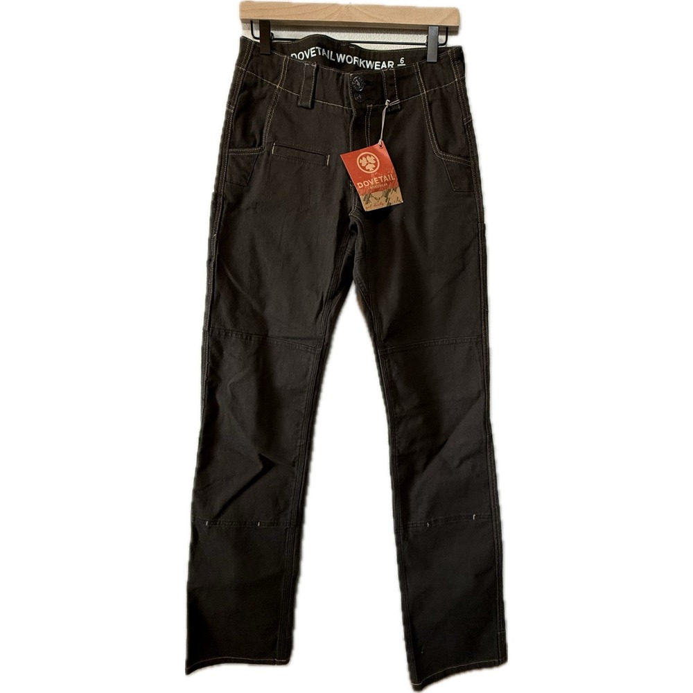Dovetail Workwear Pantalon Day Construct Utility Brown Double Knee Pants 6/36